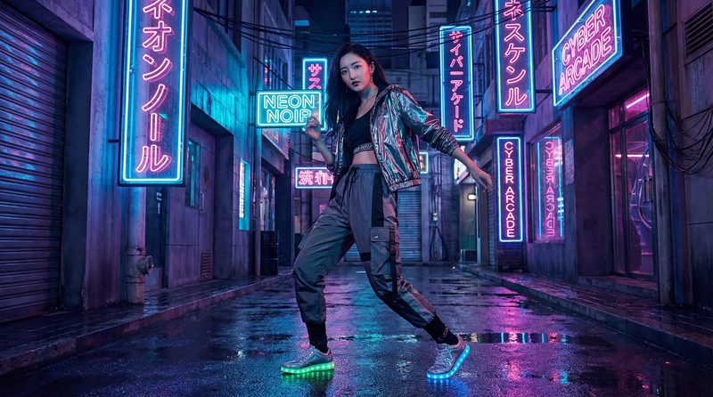 明星经典镜头-霓虹漫步